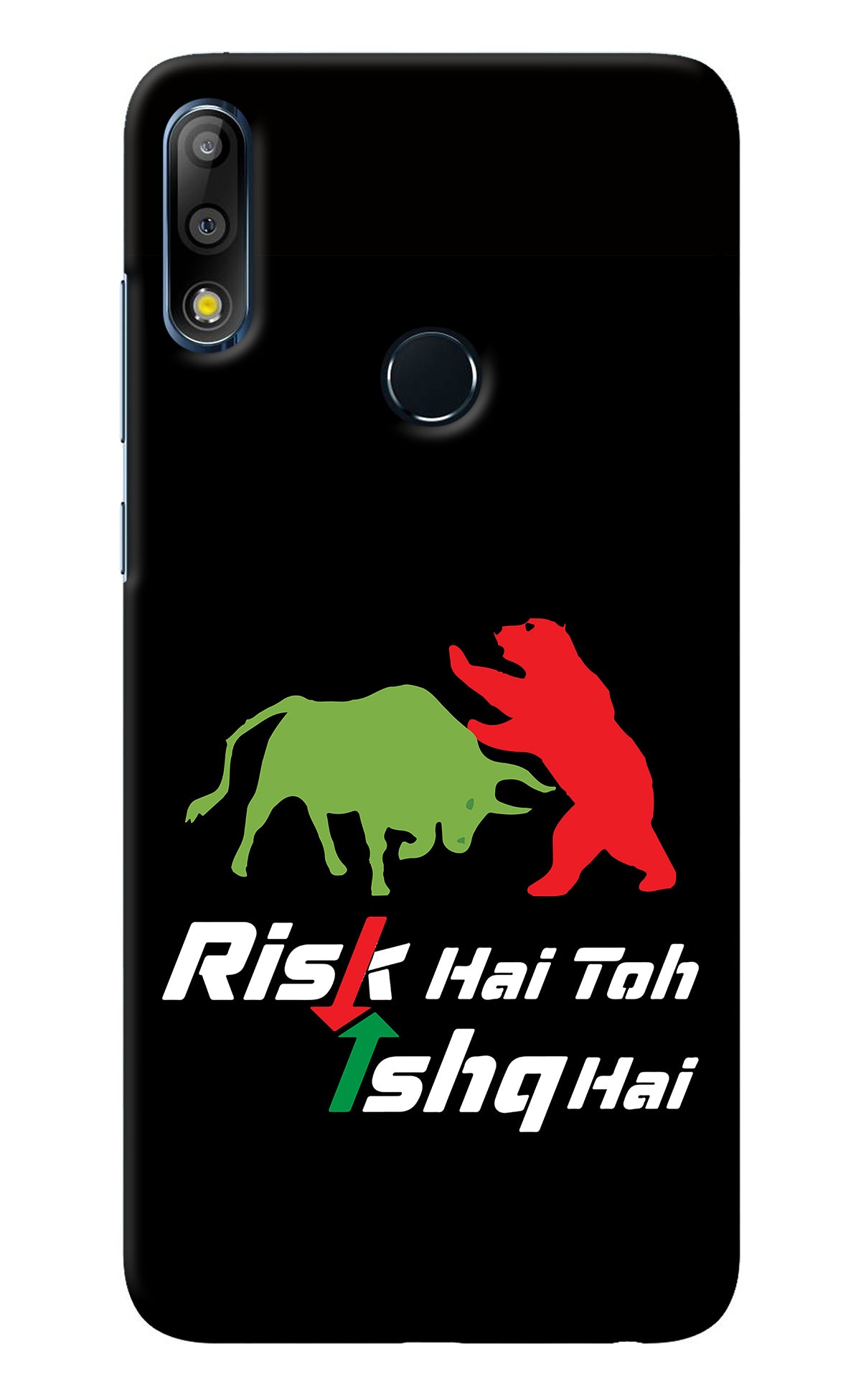 Risk Hai Toh Ishq Hai Asus Zenfone Max Pro M2 Back Cover