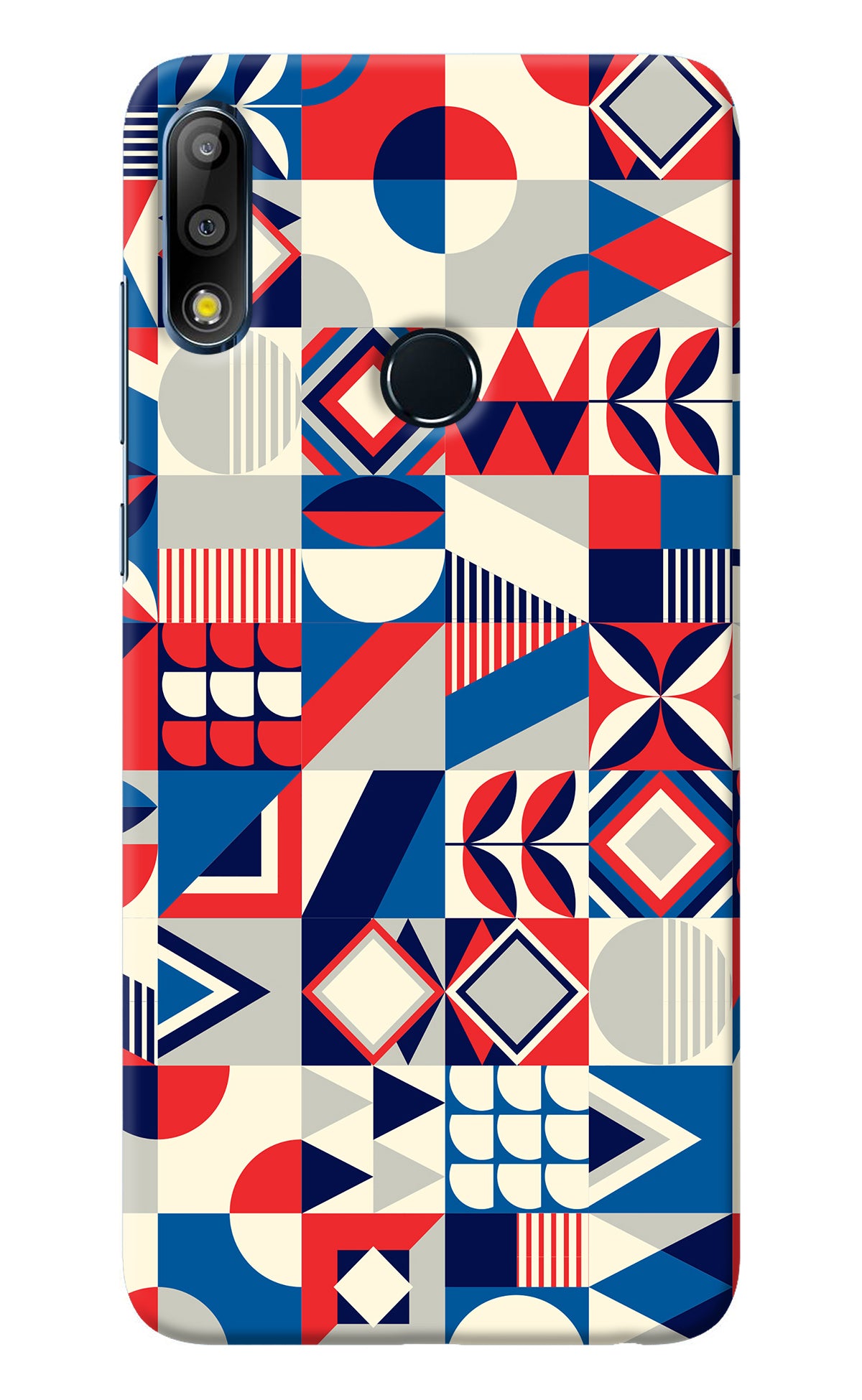 Colorful Pattern Asus Zenfone Max Pro M2 Back Cover