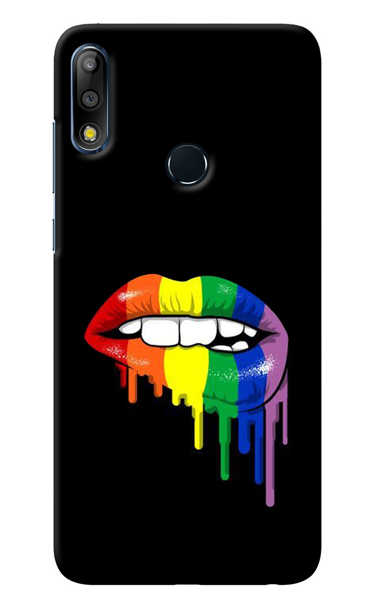 Lips Biting Asus Zenfone Max Pro M2 Back Cover