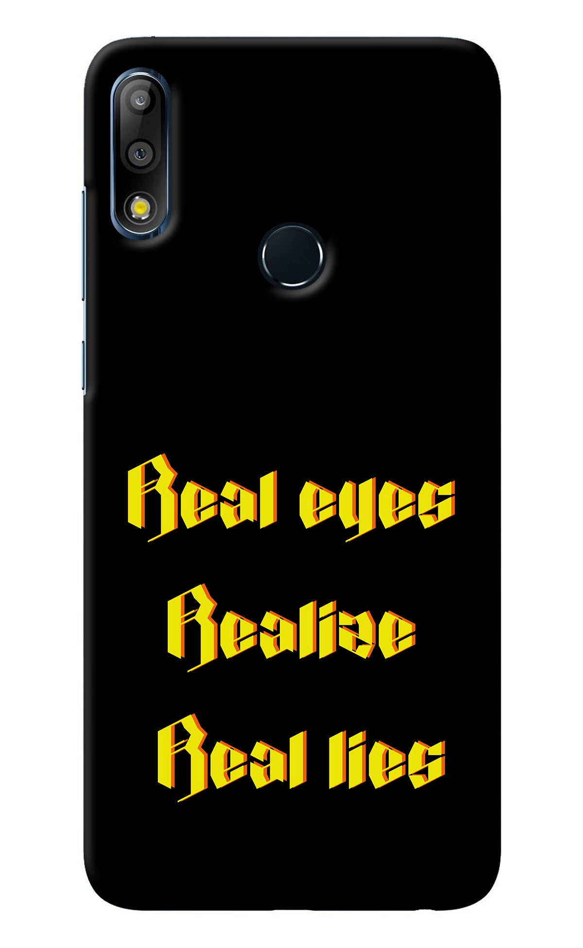 Real Eyes Realize Real Lies Asus Zenfone Max Pro M2 Back Cover