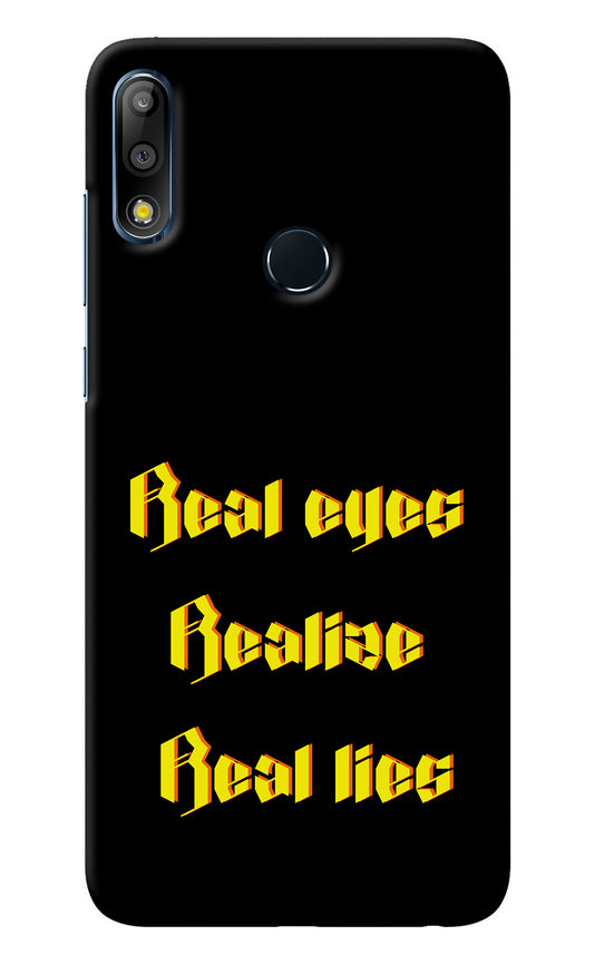 Real Eyes Realize Real Lies Asus Zenfone Max Pro M2 Back Cover