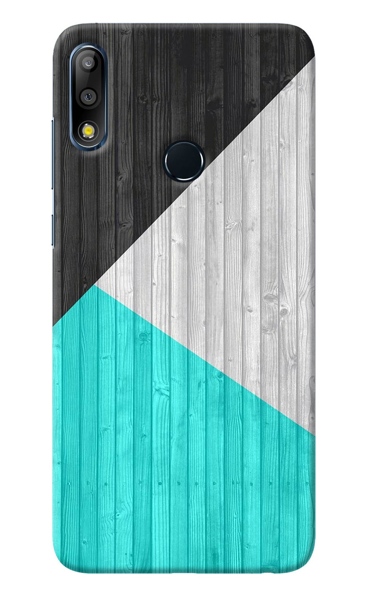 Wooden Abstract Asus Zenfone Max Pro M2 Back Cover