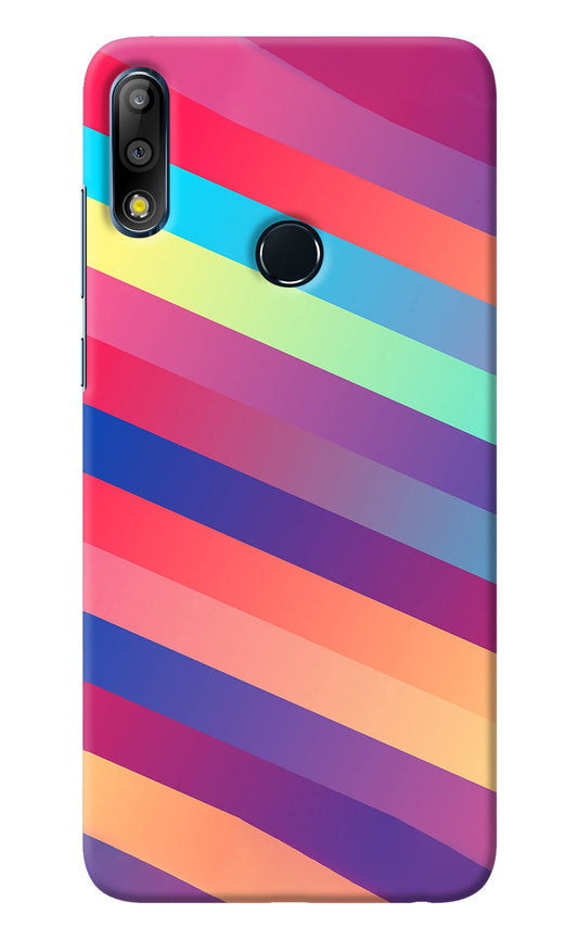 Stripes color Asus Zenfone Max Pro M2 Back Cover