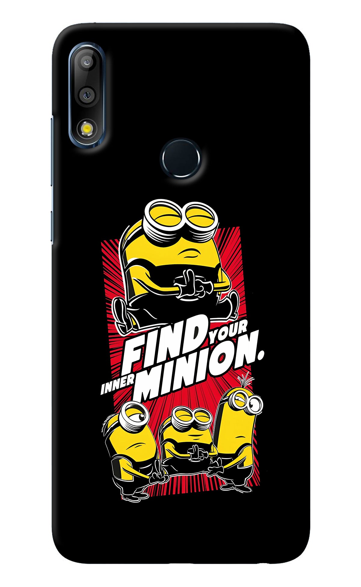 Find your inner Minion Asus Zenfone Max Pro M2 Back Cover