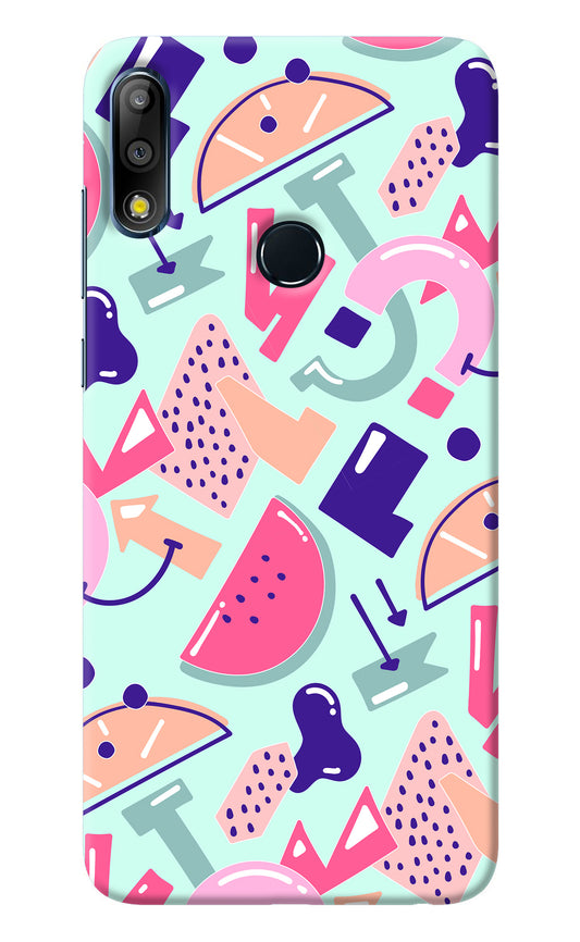 Doodle Pattern Asus Zenfone Max Pro M2 Back Cover