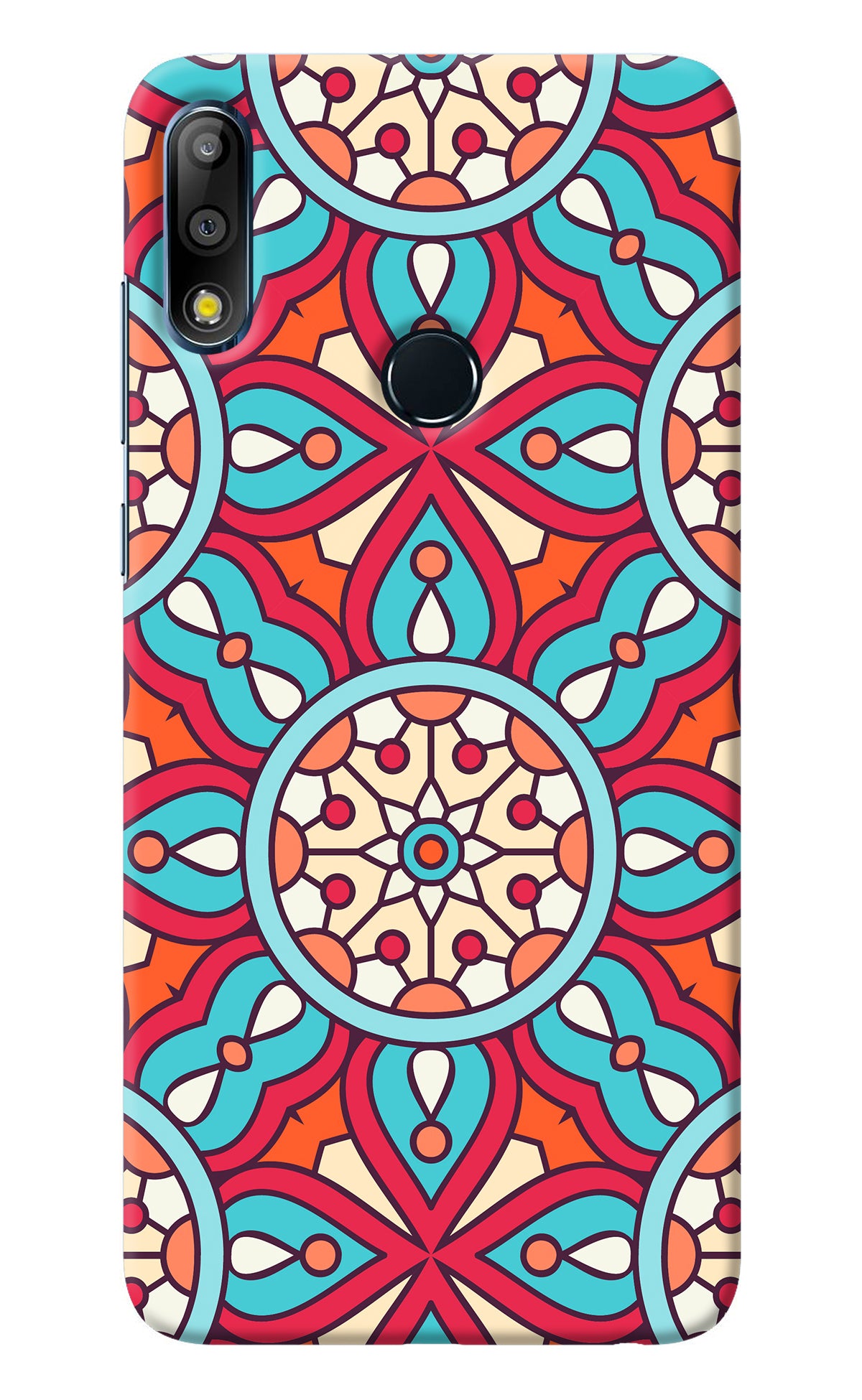 Mandala Geometric Asus Zenfone Max Pro M2 Back Cover