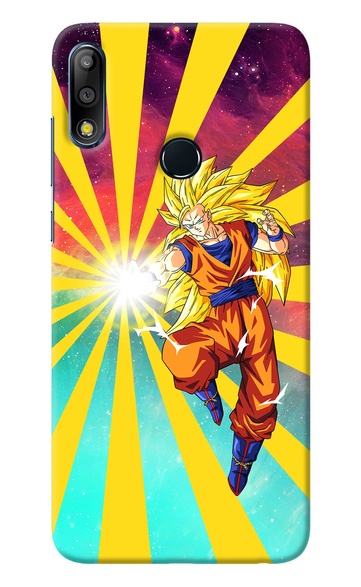 Goku Super Saiyan Asus Zenfone Max Pro M2 Back Cover