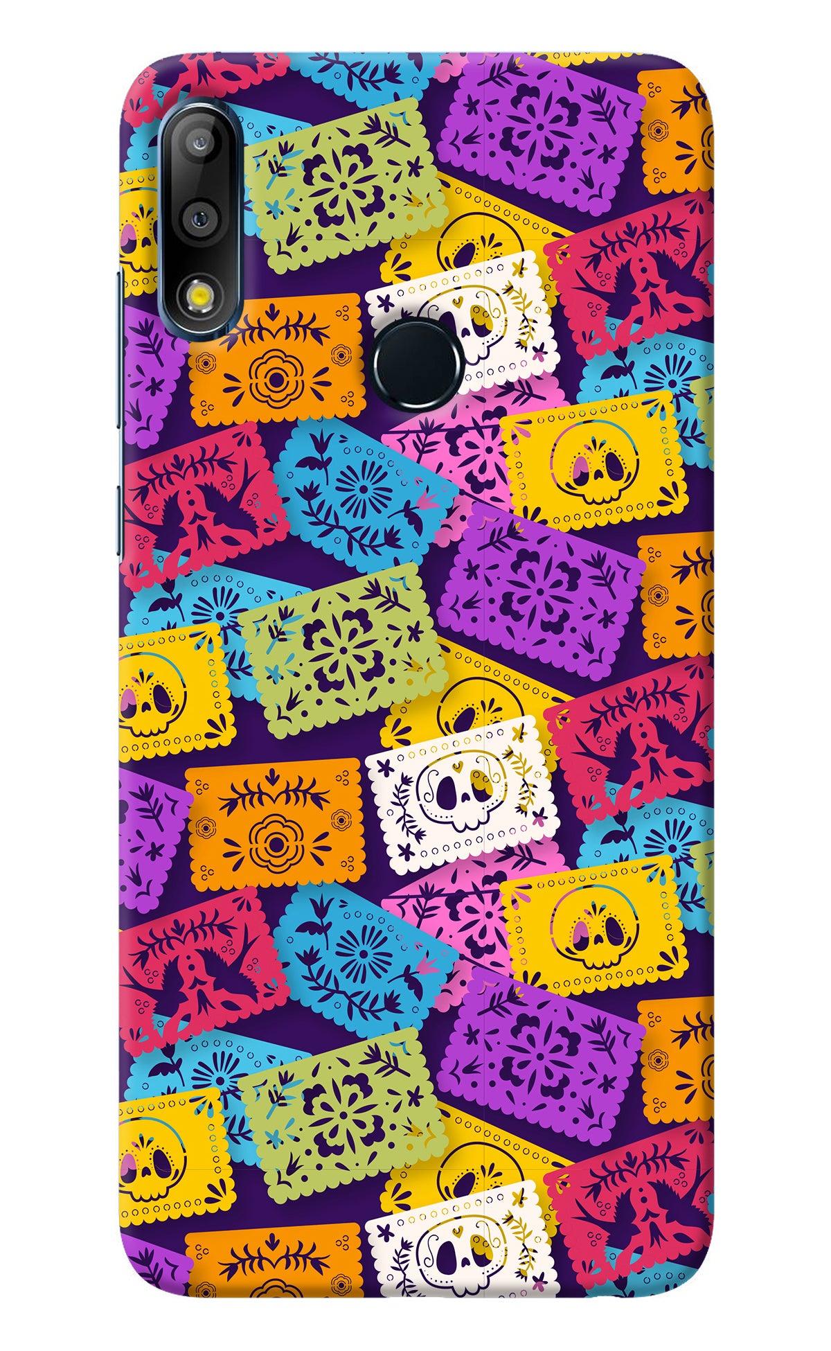 Mexican Pattern Asus Zenfone Max Pro M2 Back Cover