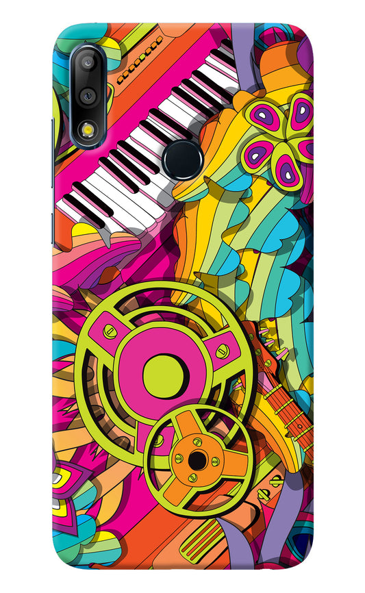 Music Doodle Asus Zenfone Max Pro M2 Back Cover