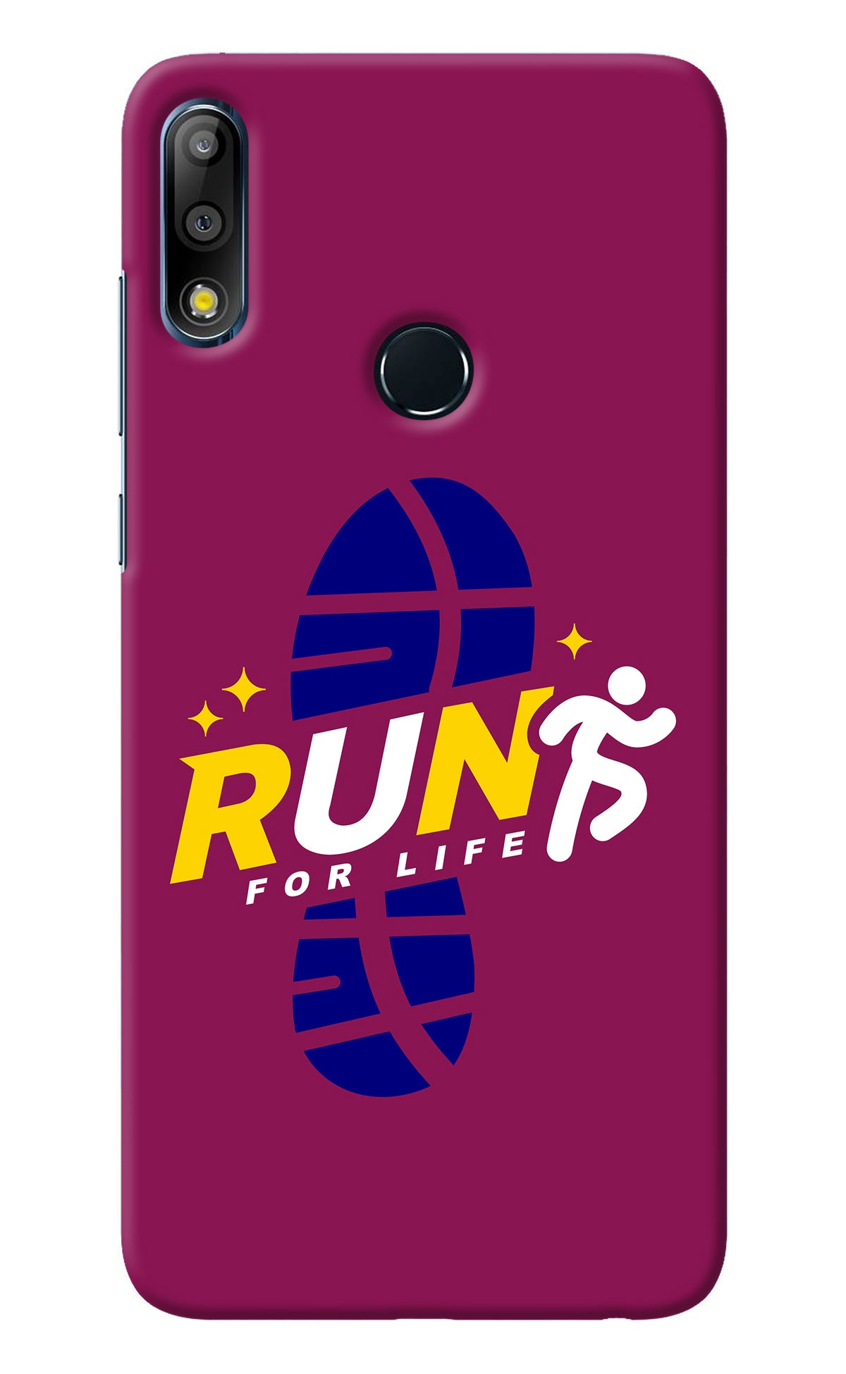 Run for Life Asus Zenfone Max Pro M2 Back Cover
