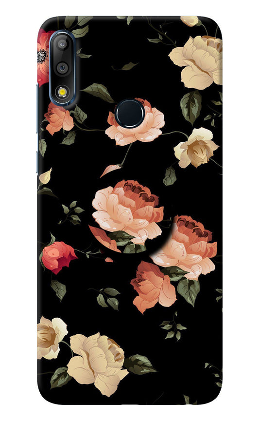 Flowers Asus Zenfone Max Pro M2 Pop Case