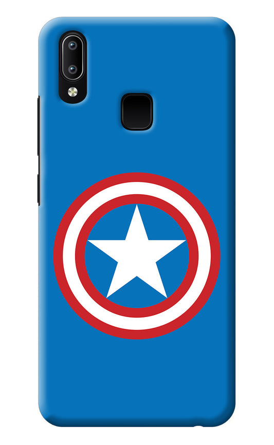 Captain America Logo Vivo Y91/Y93/Y95 Back Cover