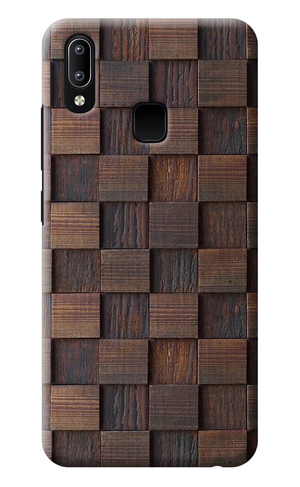 Wooden Cube Design Vivo Y91/Y93/Y95 Back Cover