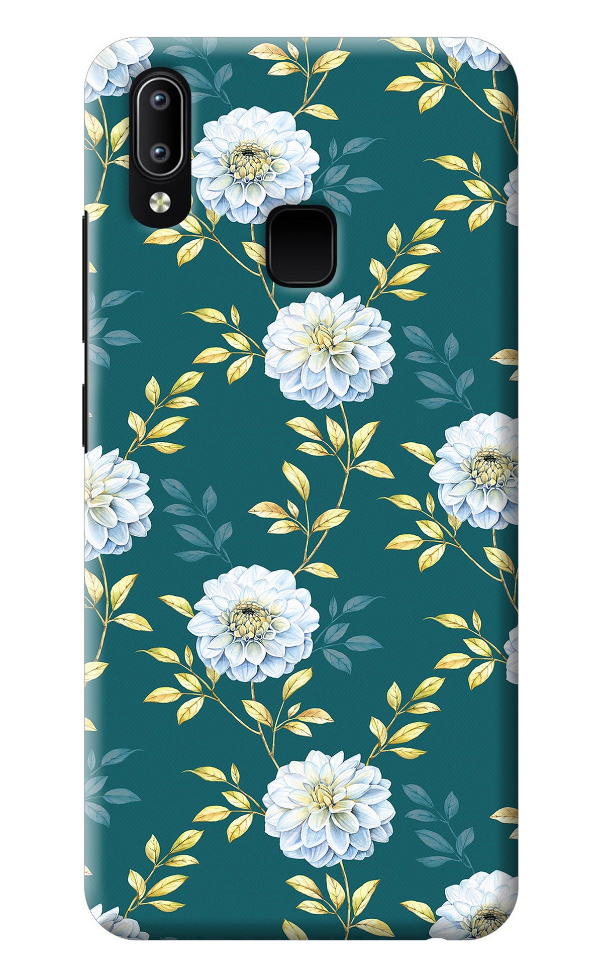 Flowers Vivo Y91/Y93/Y95 Back Cover