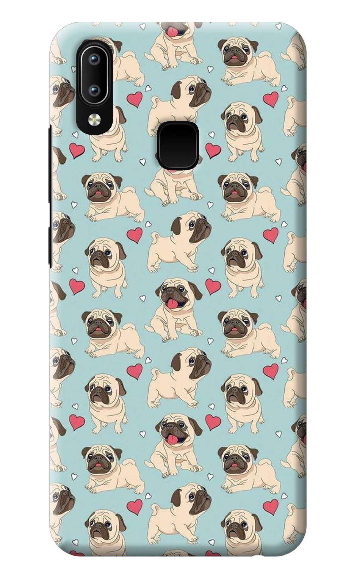 Pug Dog Vivo Y91/Y93/Y95 Back Cover