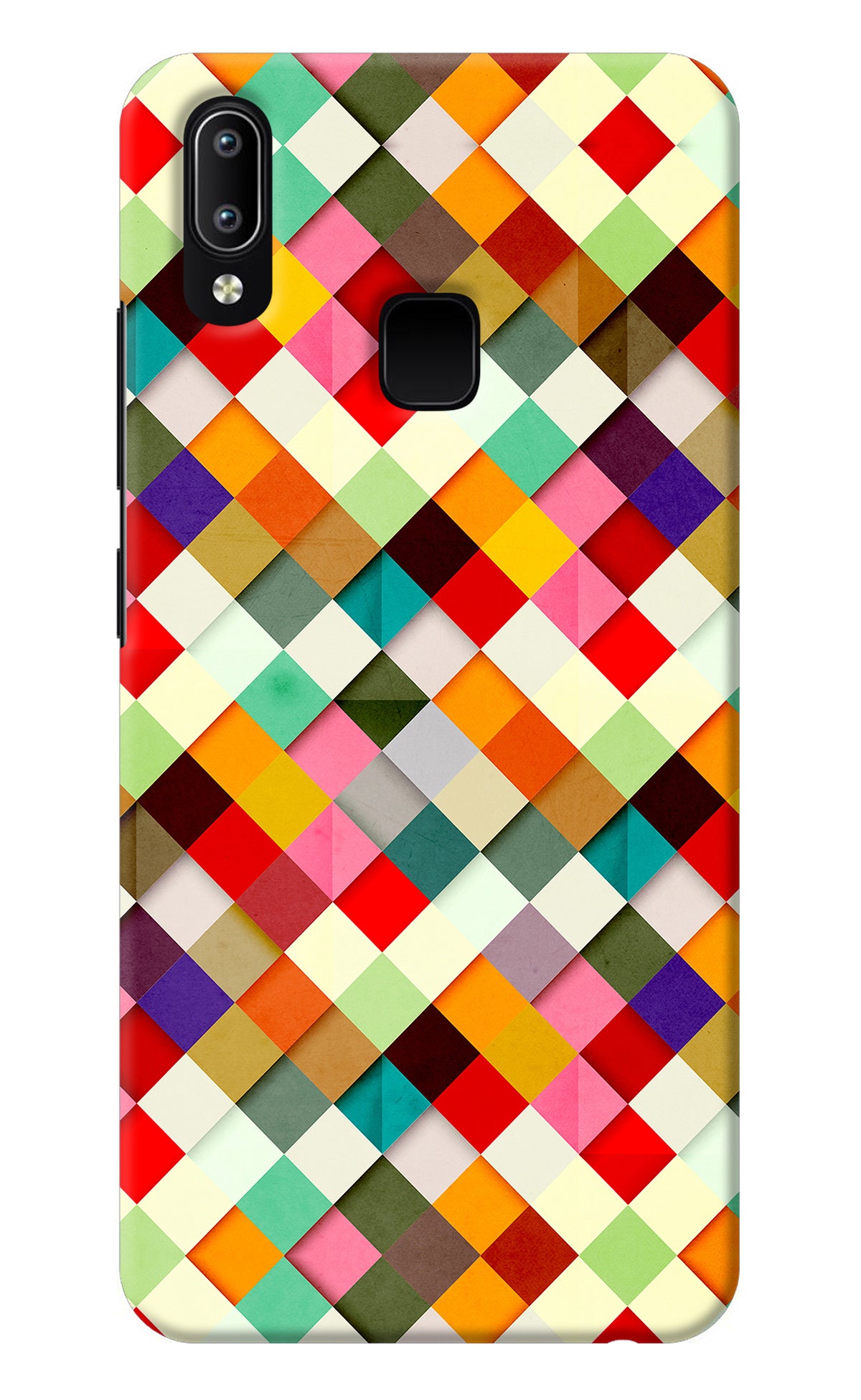 Geometric Abstract Colorful Vivo Y91/Y93/Y95 Back Cover