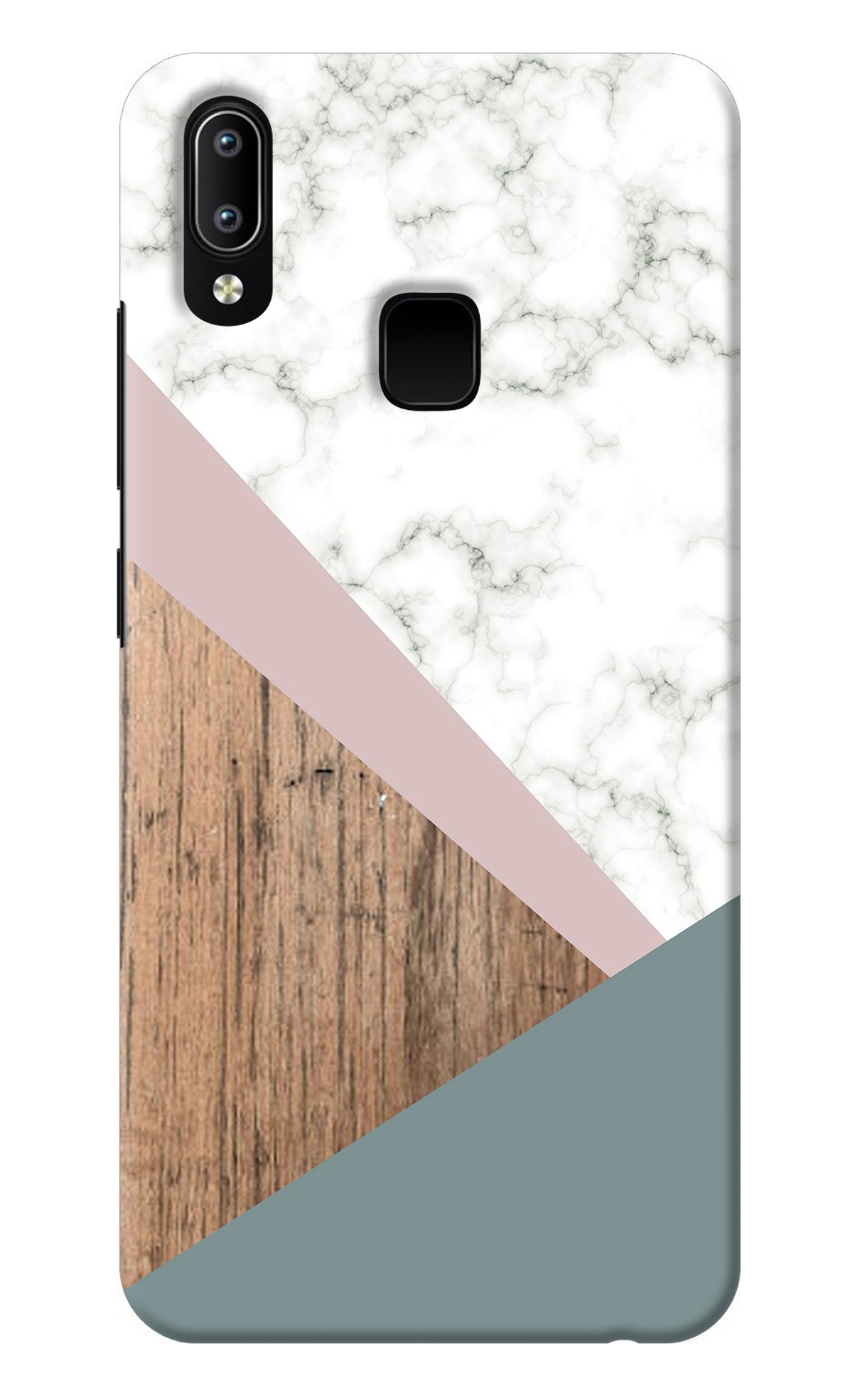 Marble wood Abstract Vivo Y91/Y93/Y95 Back Cover