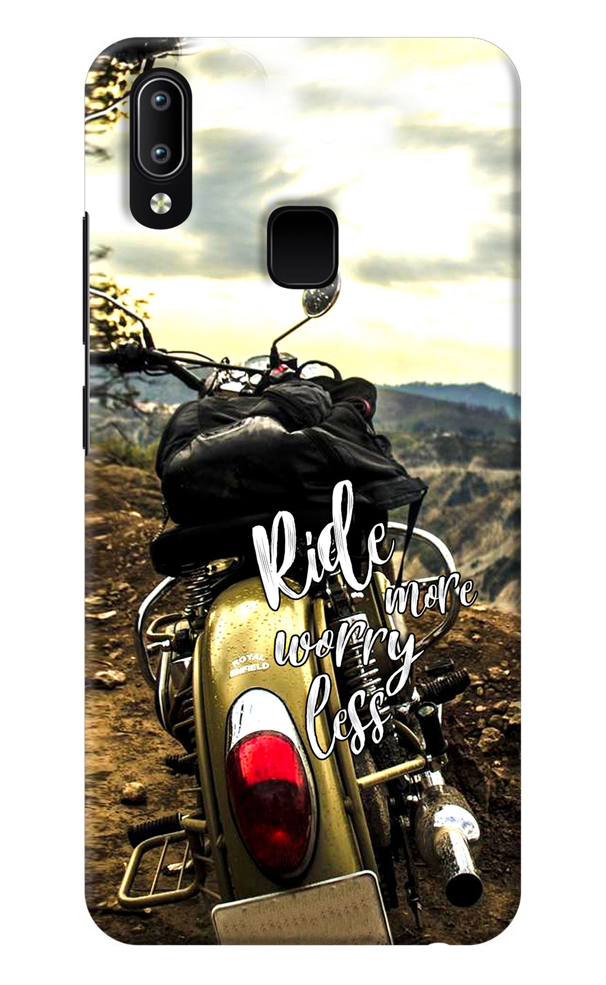 Ride More Worry Less Vivo Y91/Y93/Y95 Back Cover