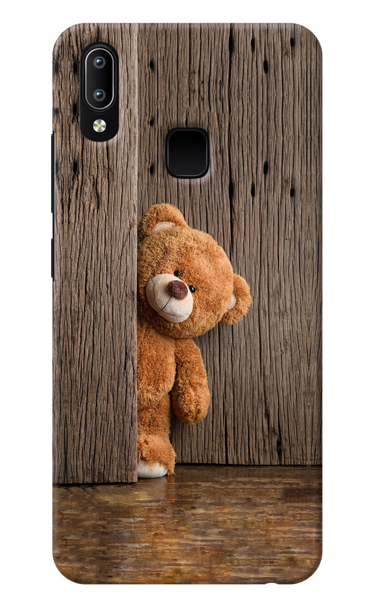 Teddy Wooden Vivo Y91/Y93/Y95 Back Cover