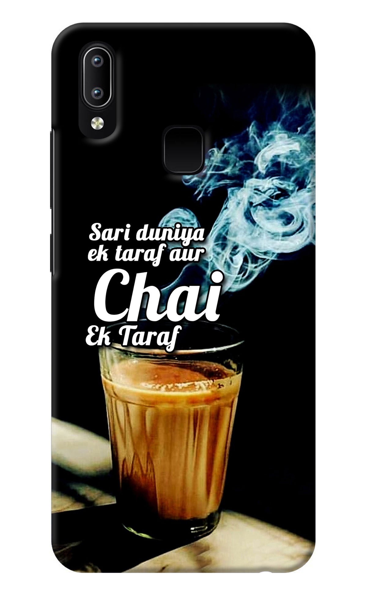 Chai Ek Taraf Quote Vivo Y91/Y93/Y95 Back Cover