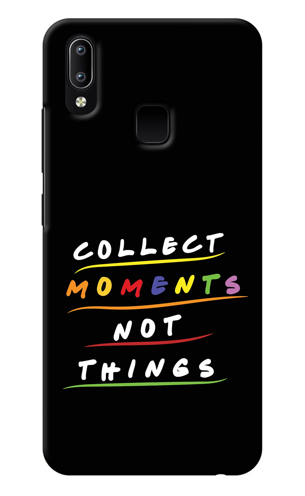 Collect Moments Not Things Vivo Y91/Y93/Y95 Back Cover