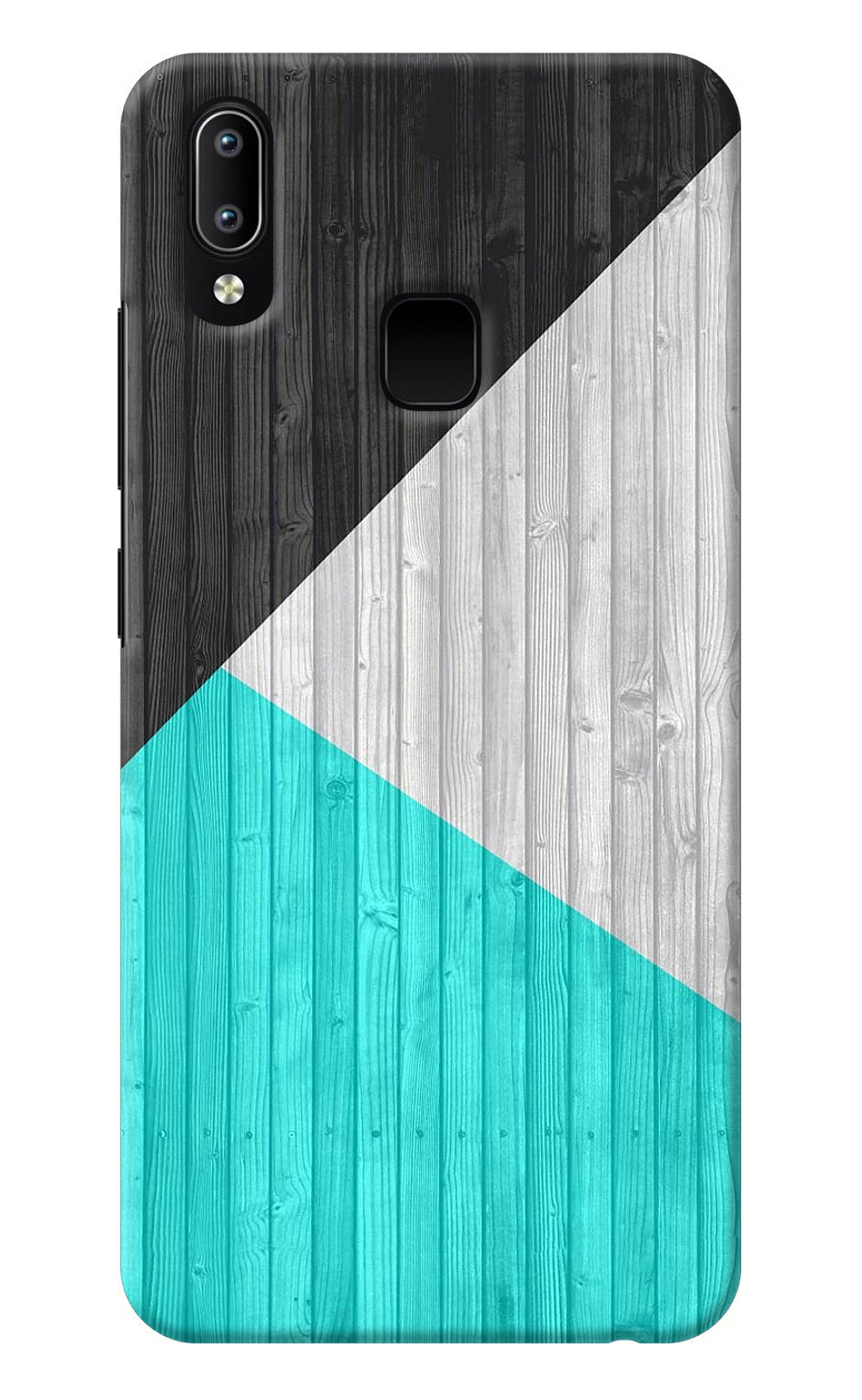 Wooden Abstract Vivo Y91/Y93/Y95 Back Cover