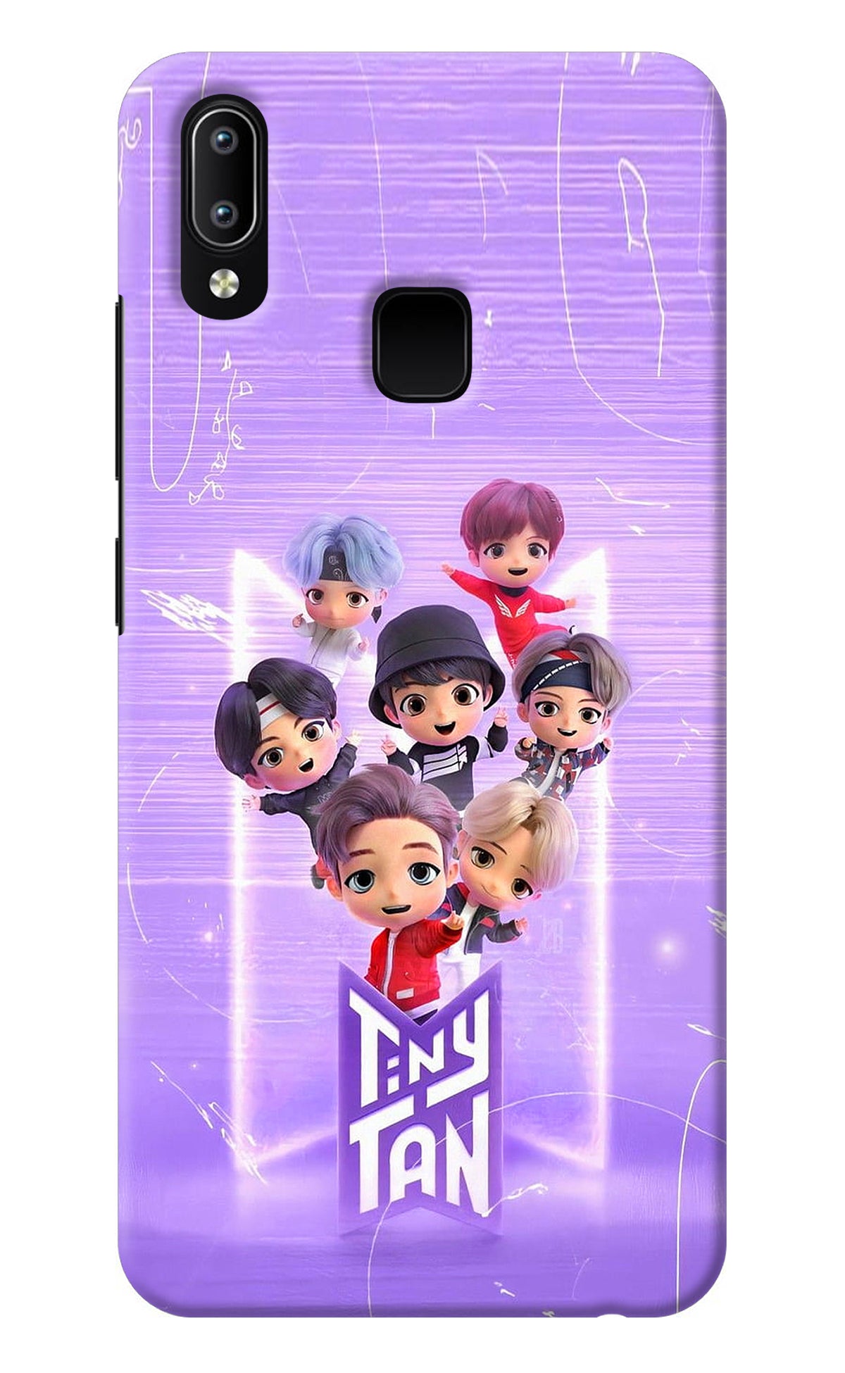 BTS Tiny Tan Vivo Y91/Y93/Y95 Back Cover