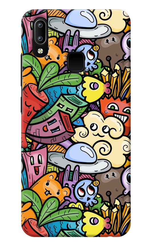 Veggie Doodle Vivo Y91/Y93/Y95 Back Cover