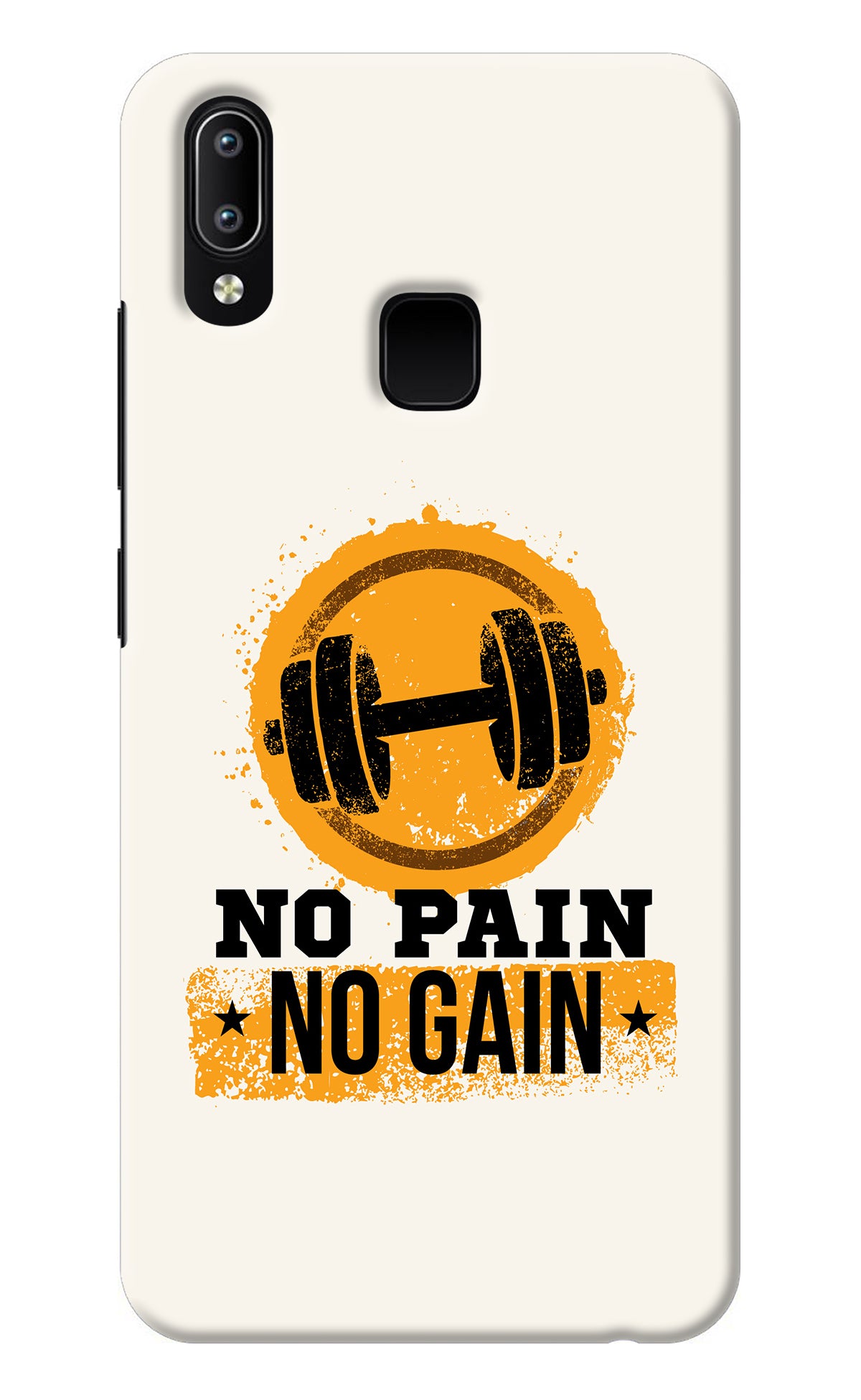 No Pain No Gain Vivo Y91/Y93/Y95 Back Cover