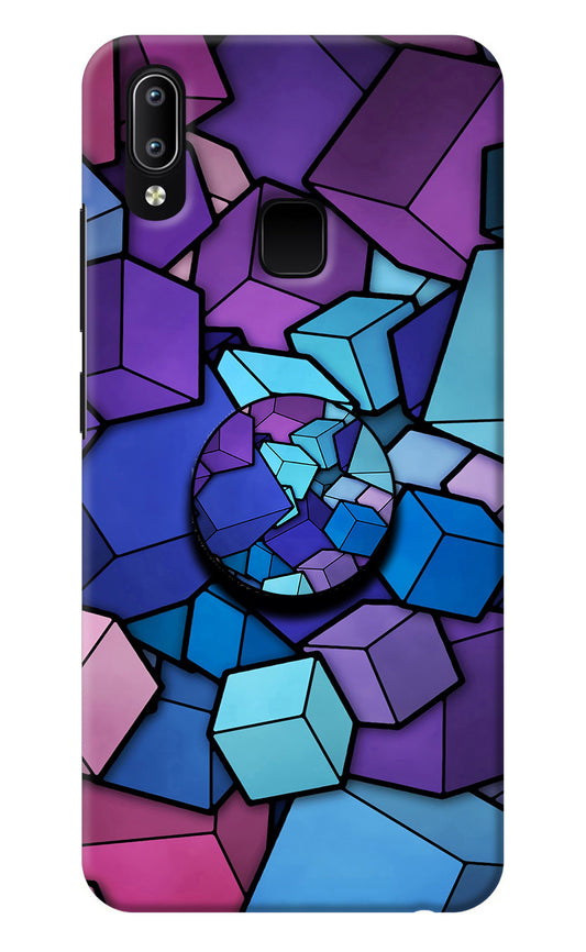 Cubic Abstract Vivo Y91/Y93/Y95 Pop Case