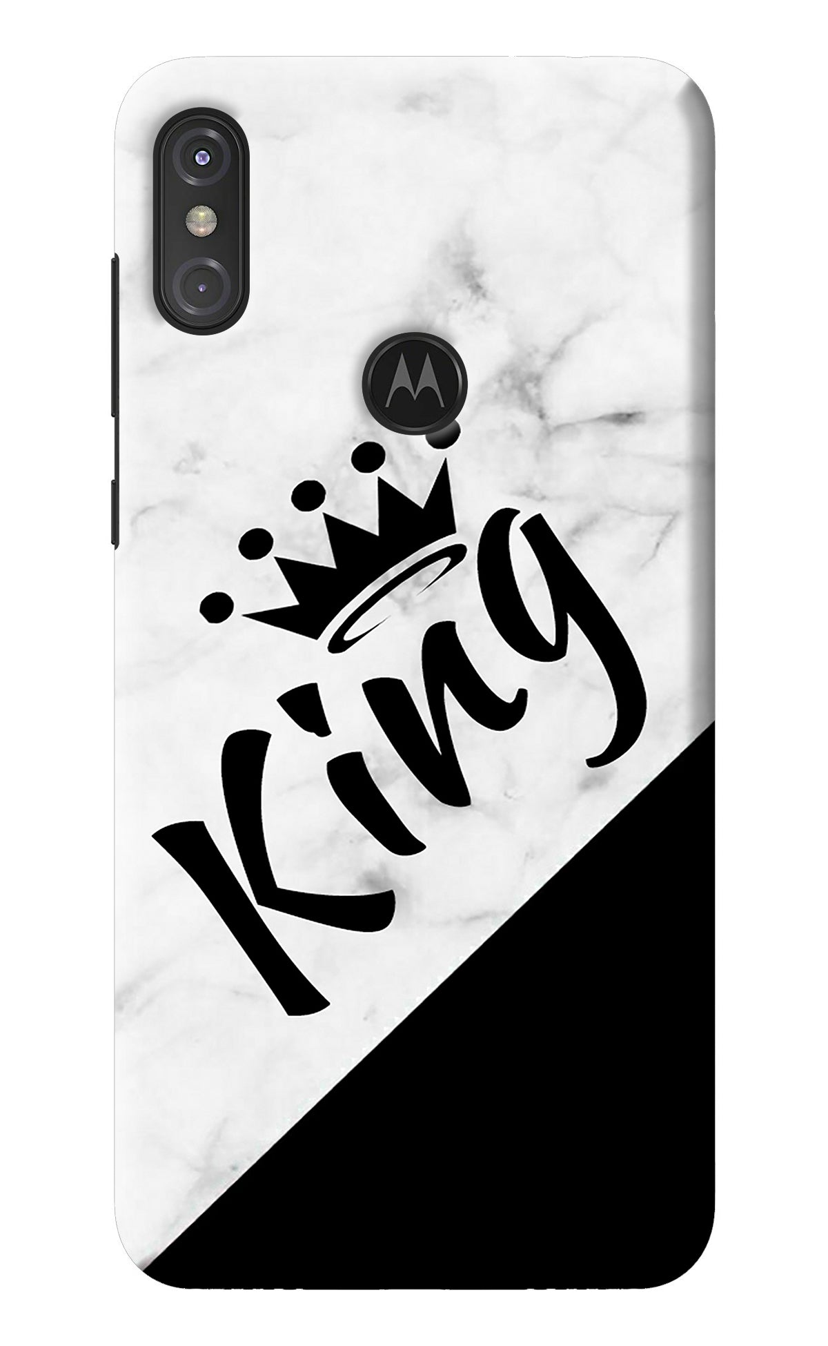 King Moto One Power Back Cover