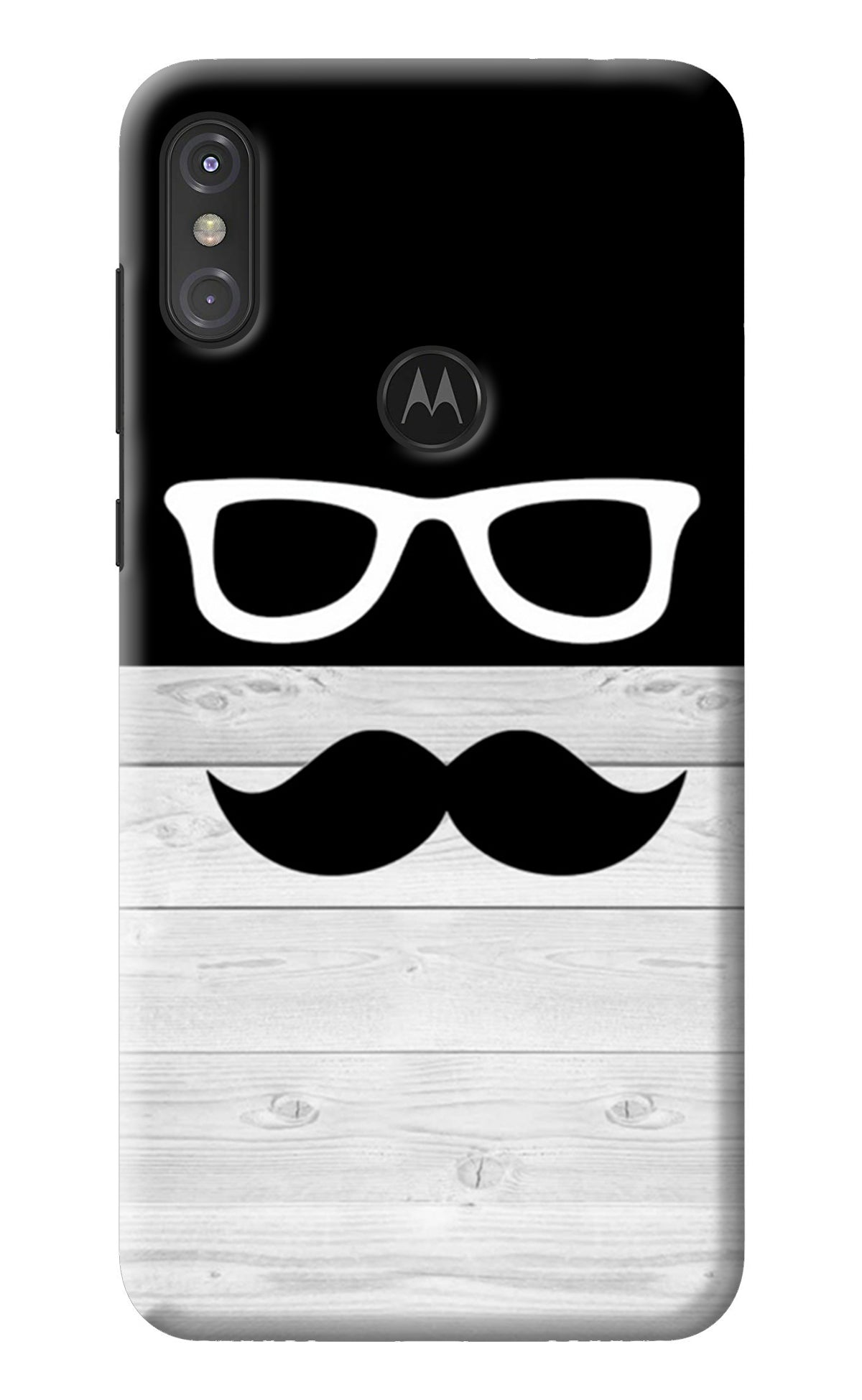 Mustache Moto One Power Back Cover