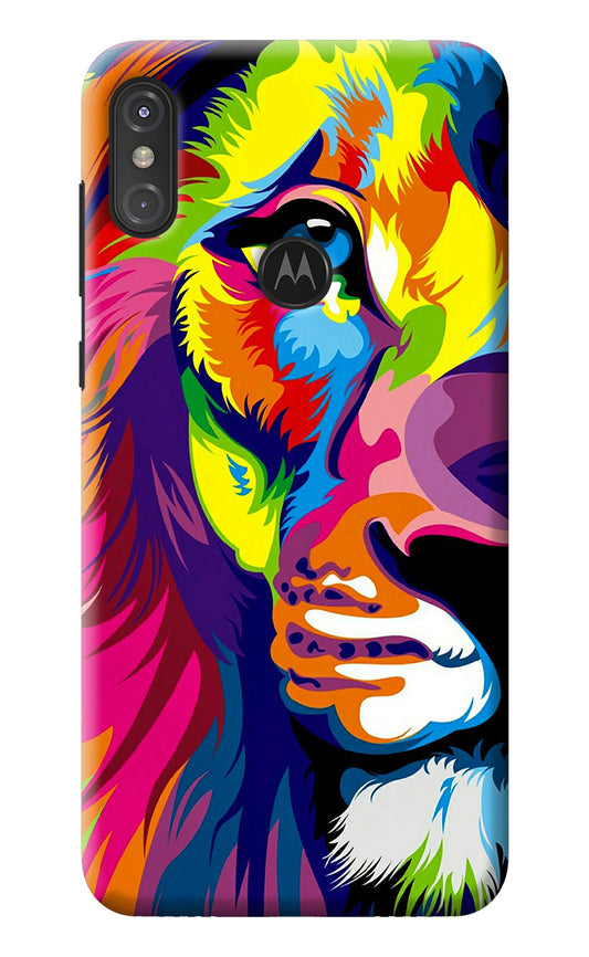 Lion Half Face Moto One Power Back Cover