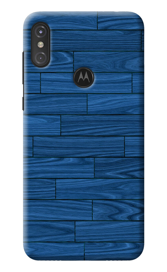 Wooden Texture Moto One Power Back Cover