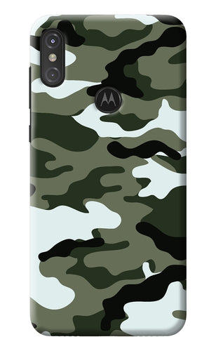 Camouflage Moto One Power Back Cover