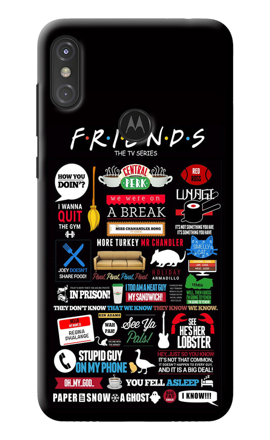 FRIENDS Moto One Power Back Cover