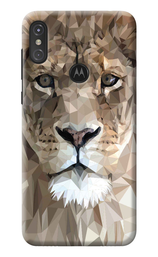 Lion Art Moto One Power Back Cover