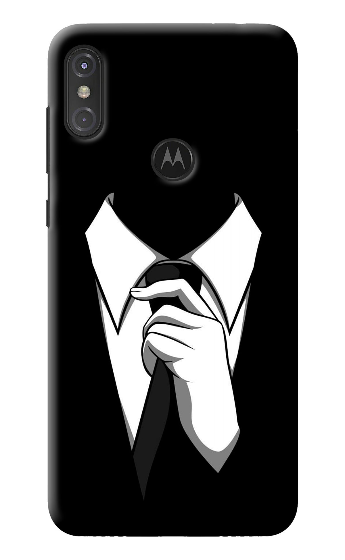 Black Tie Moto One Power Back Cover