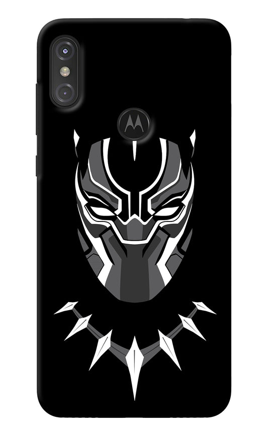 Black Panther Moto One Power Back Cover