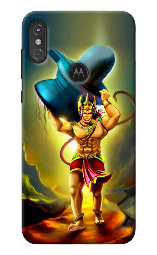 Lord Hanuman Moto One Power Back Cover