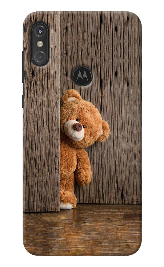 Teddy Wooden Moto One Power Back Cover