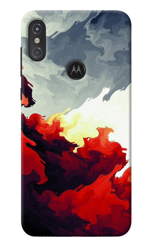 Fire Cloud Moto One Power Back Cover
