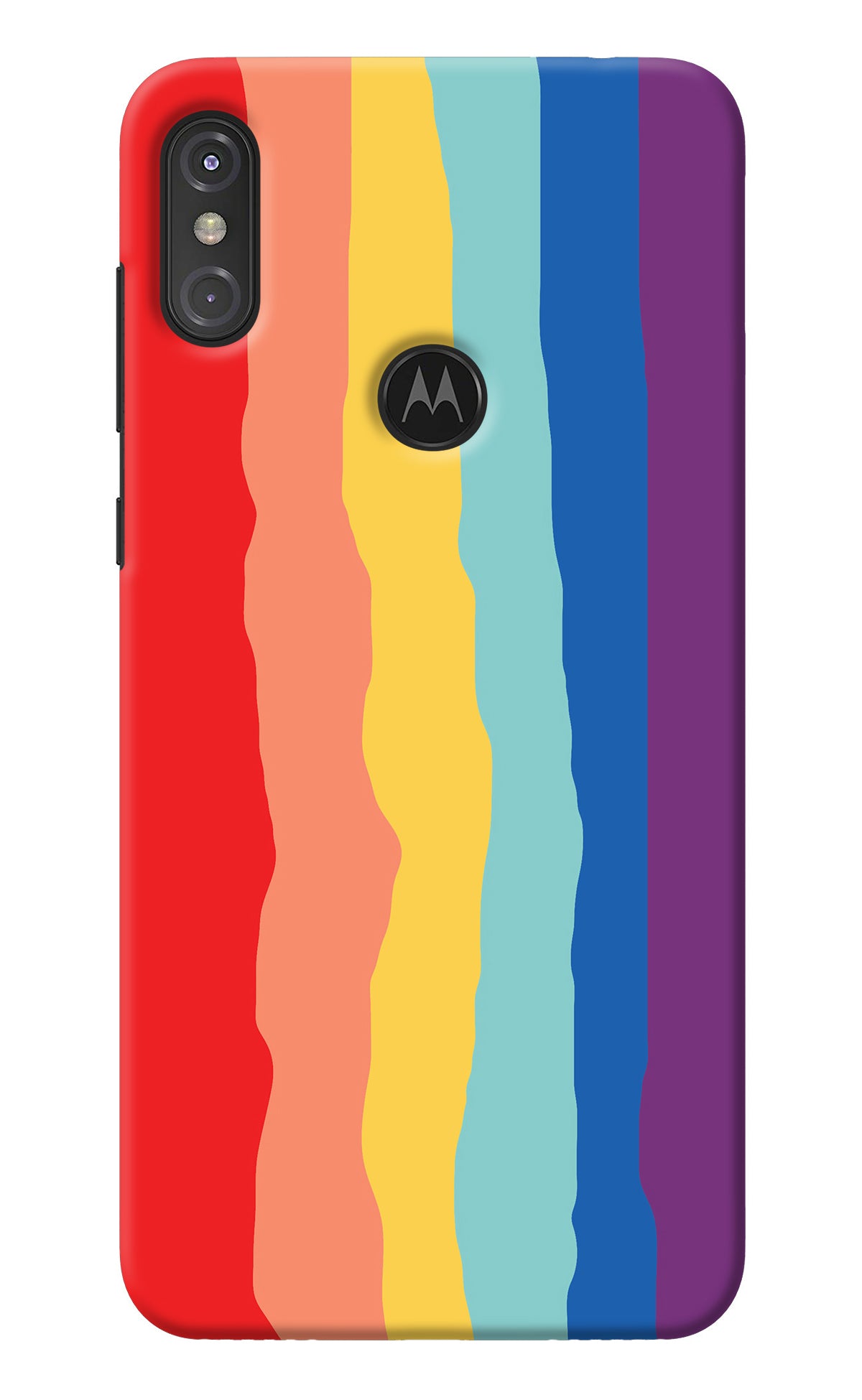 Rainbow Moto One Power Back Cover