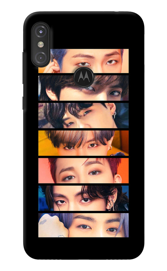 BTS Eyes Moto One Power Back Cover