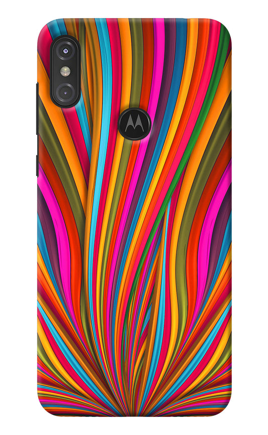 Trippy Wavy Moto One Power Back Cover