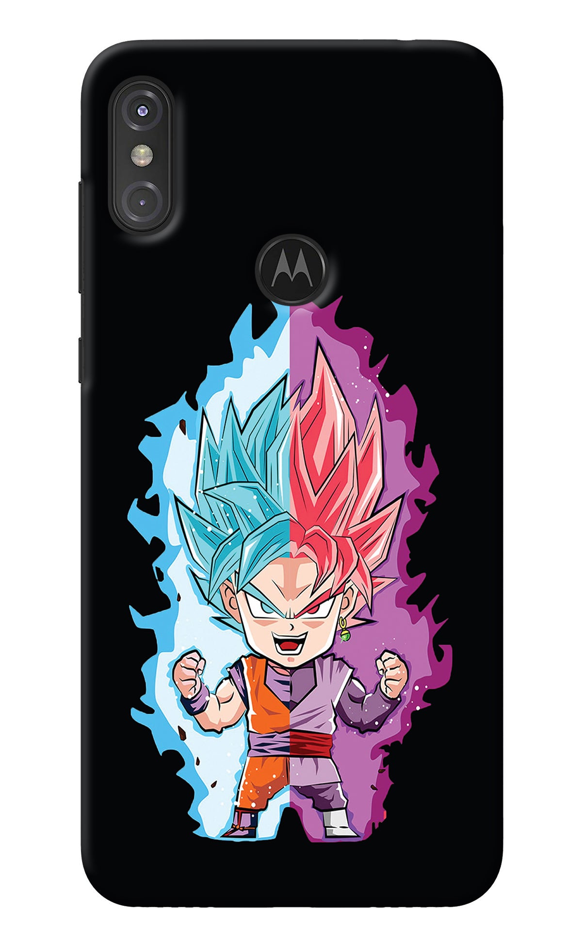 Chota Goku Moto One Power Back Cover