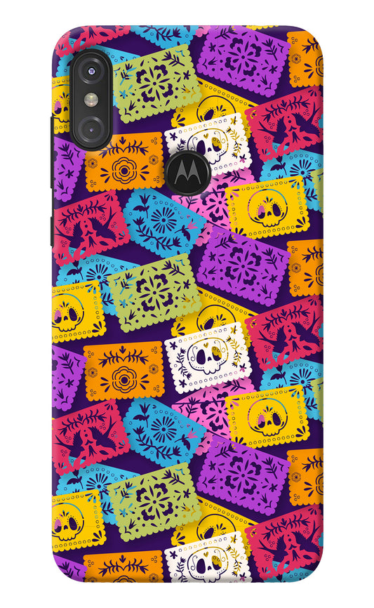 Mexican Pattern Moto One Power Back Cover