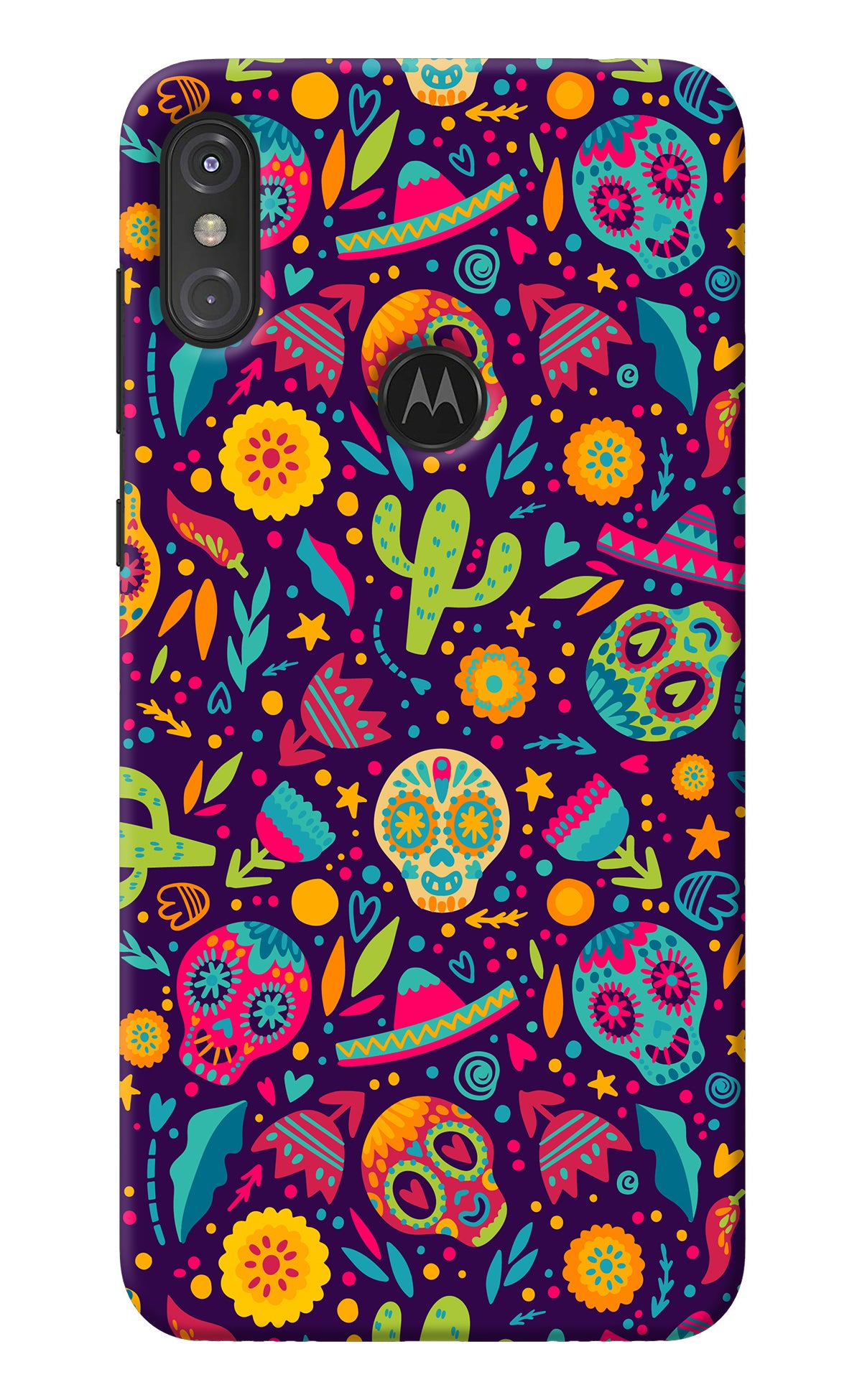 Mexican Design Moto One Power Back Cover