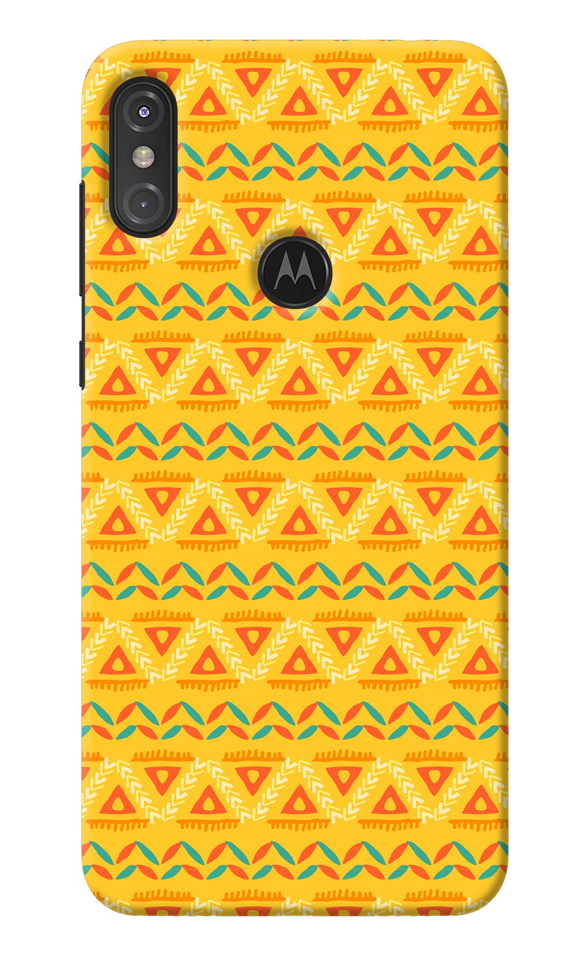 Tribal Pattern Moto One Power Back Cover