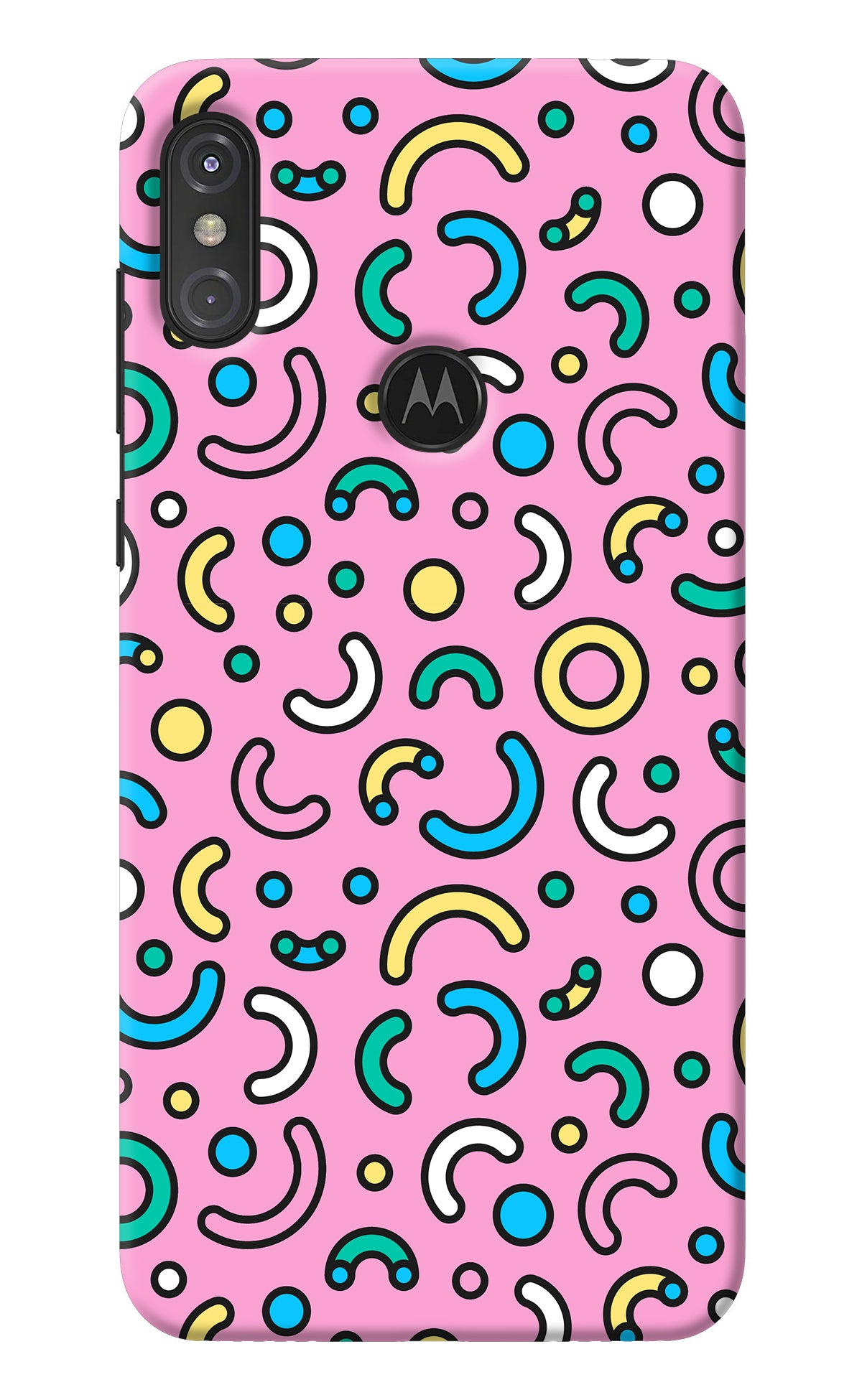 Memphis Design Moto One Power Back Cover